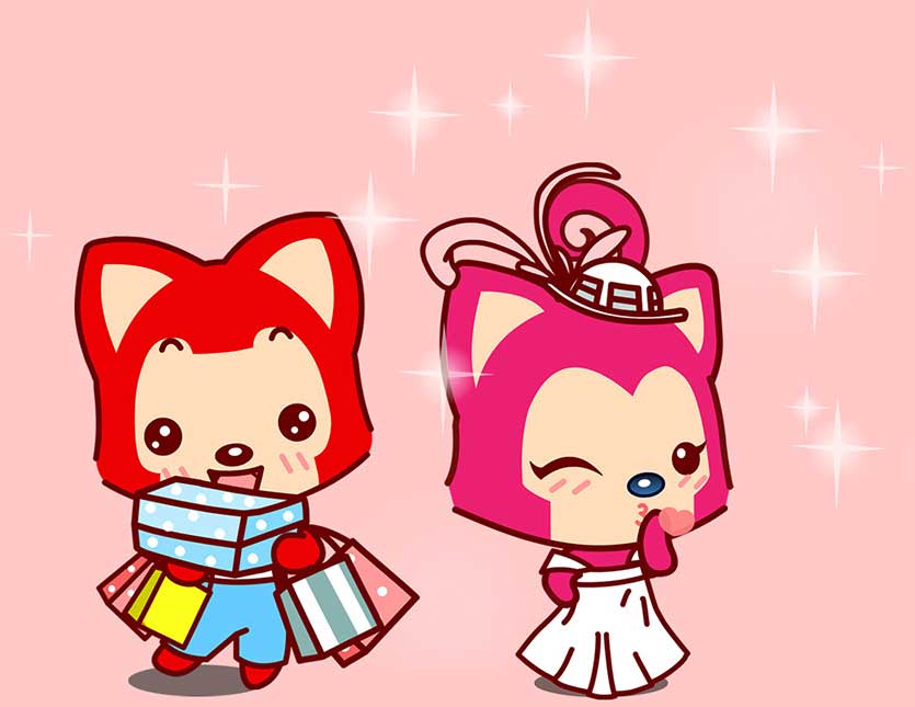  L 很快就成为了 T 的逛街助手